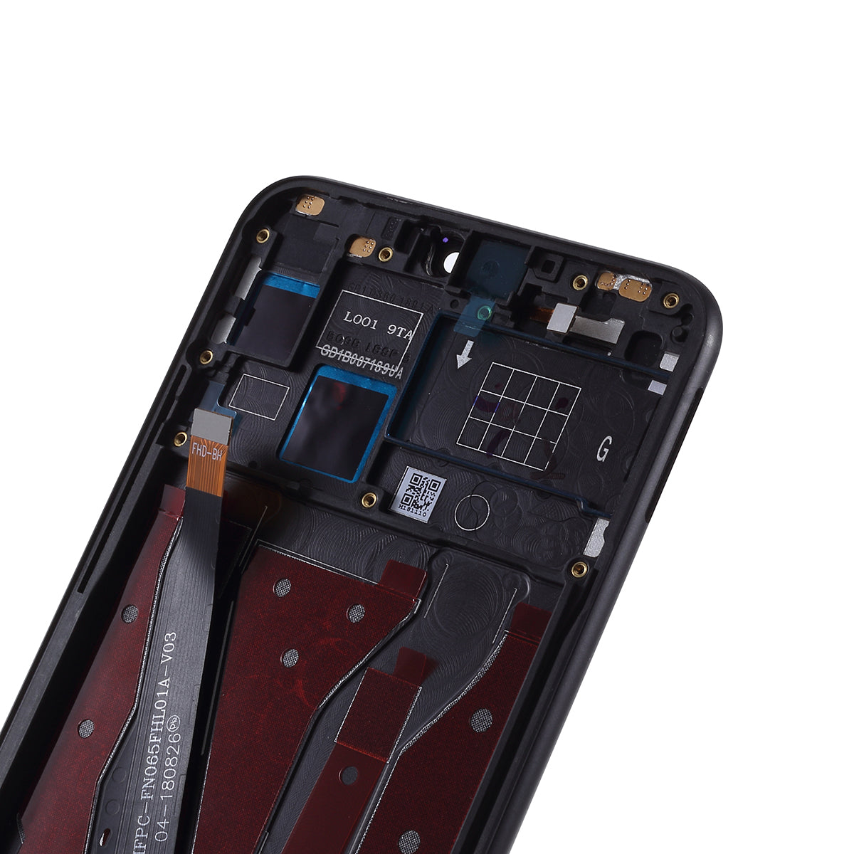 LCD Screen and Digitizer Assembly + Frame Replacement (without Logo) for Huawei Honor 8X / Honor View 10 Lite - Black