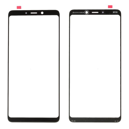 Front Screen Glass Lens Replacement for Samsung Galaxy A9 (2018) / A9 Star Pro / A9 (2018) - Black