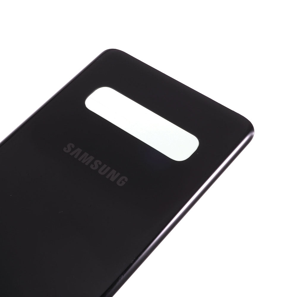 For Samsung Galaxy S10 G973 Battery Housing with Adhesive Sticker Phone Back Cover - Black