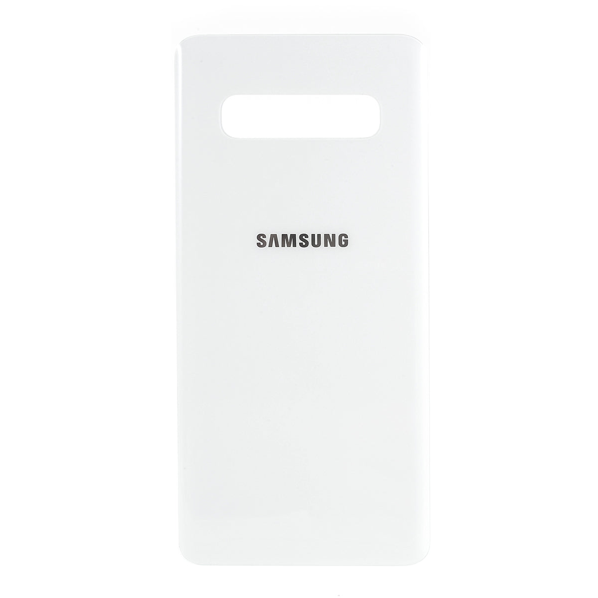 For Samsung Galaxy S10 G973 Battery Housing with Adhesive Sticker Replacement - White