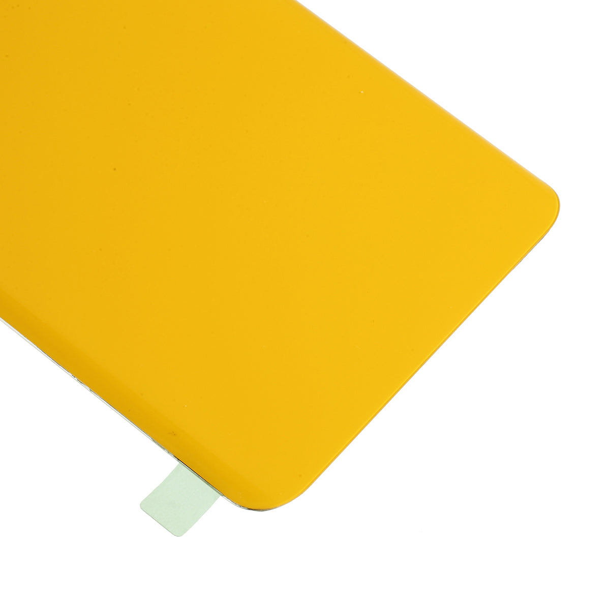 For Samsung Galaxy S10 G973 Battery Housing with Adhesive Sticker Replacement - Yellow