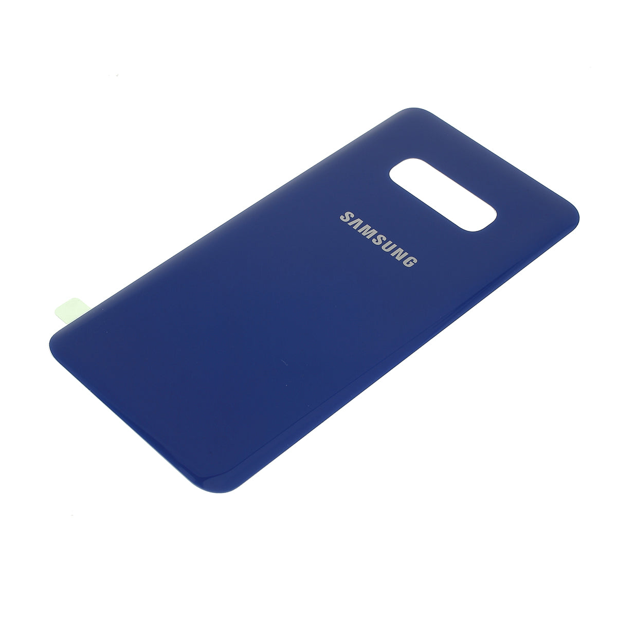 For Samsung Galaxy S10 G973 Battery Housing with Adhesive Sticker Replacement - Dark Blue