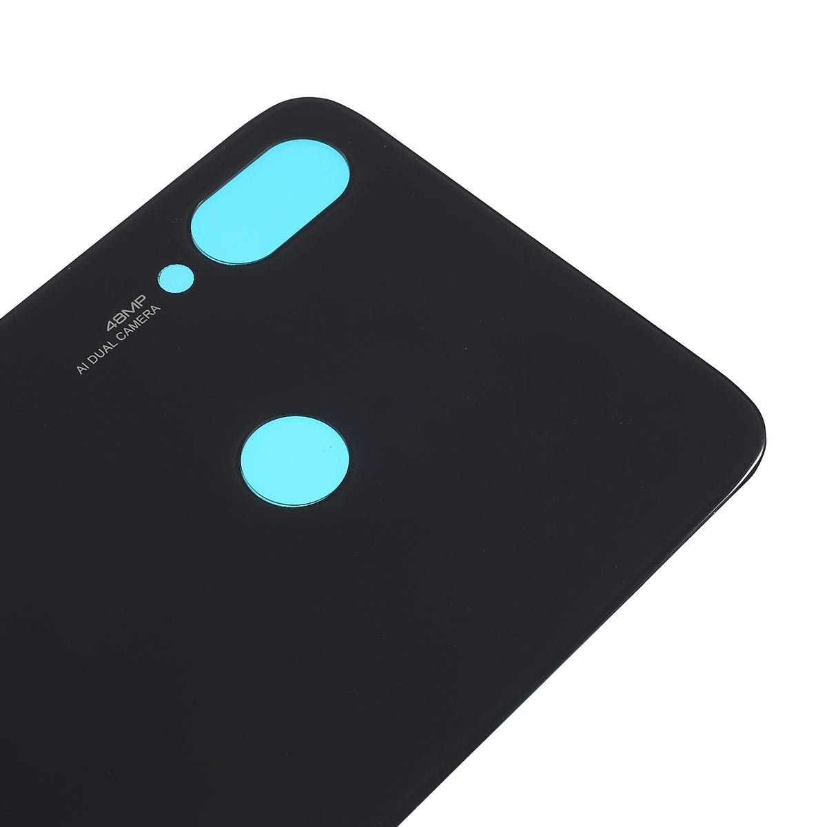 Battery Door Housing Back Cover Repair Part for Xiaomi Redmi Note 7 / Note 7 Pro - Black