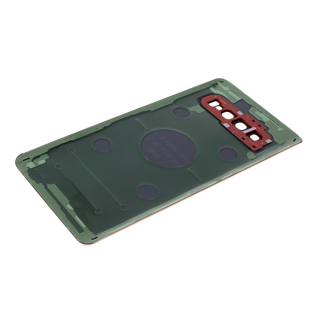 For Samsung Galaxy S10 G973 Battery Housing Cover Repair Part - Red