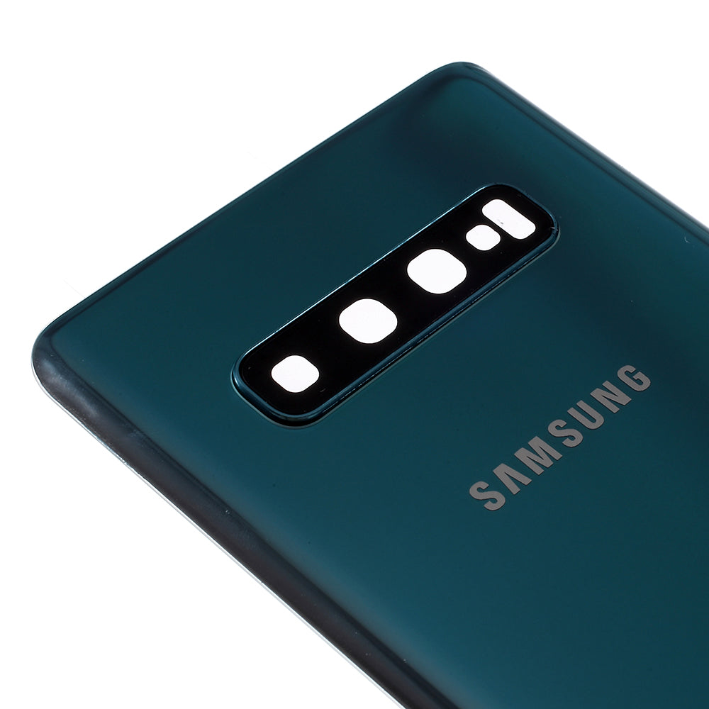For Samsung Galaxy S10 G973 Battery Housing Cover Repair Part - Green