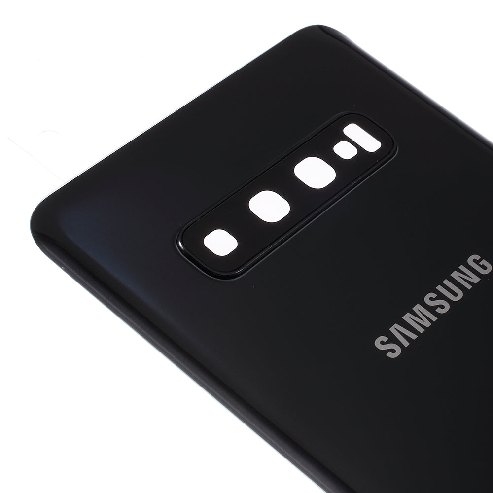 For Samsung Galaxy S10 Plus G975 Battery Housing Cover Repair Part - Black
