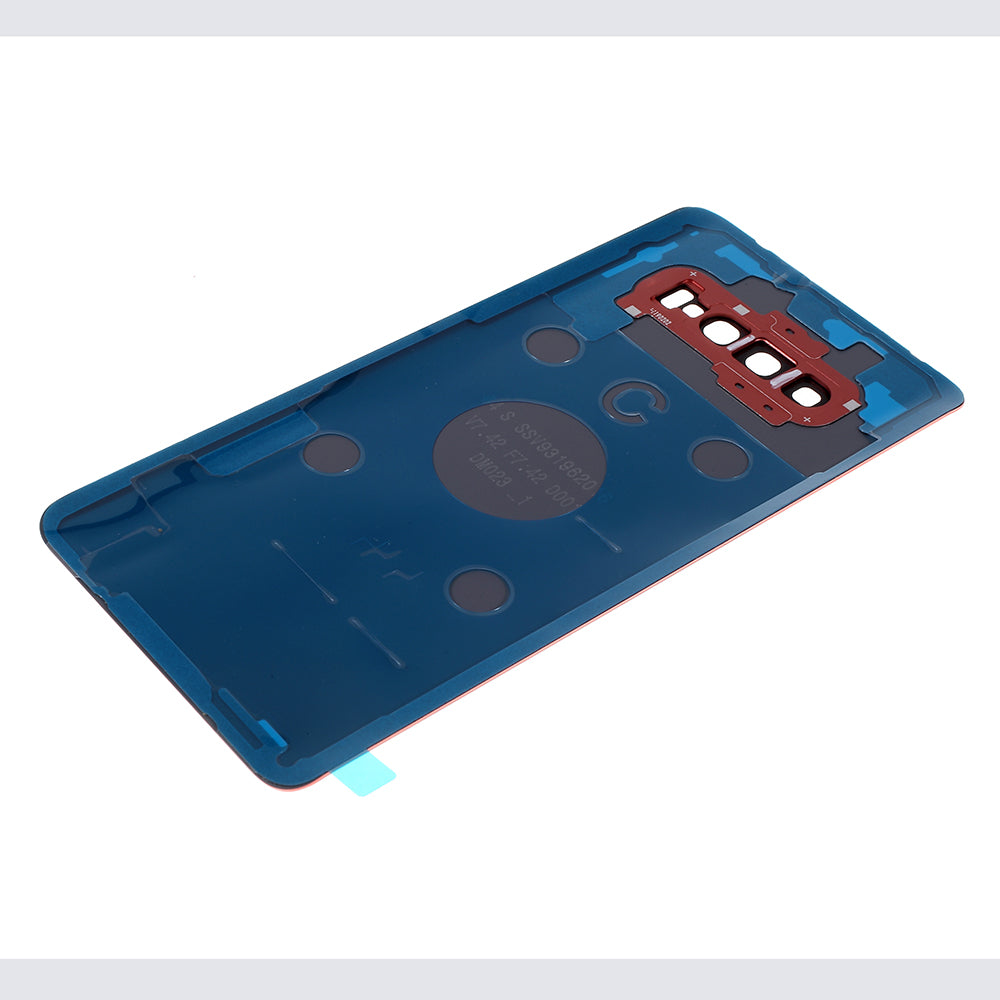 For Samsung Galaxy S10 Plus G975 Battery Housing Cover Repair Part - Red