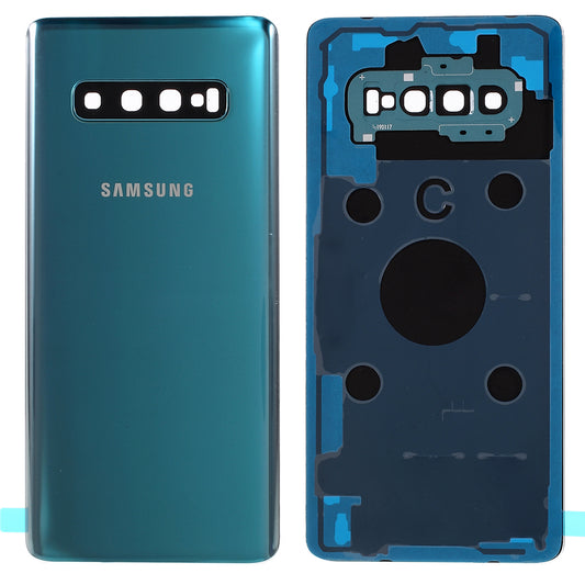 For Samsung Galaxy S10 Plus G975 Battery Housing Cover Repair Part - Green