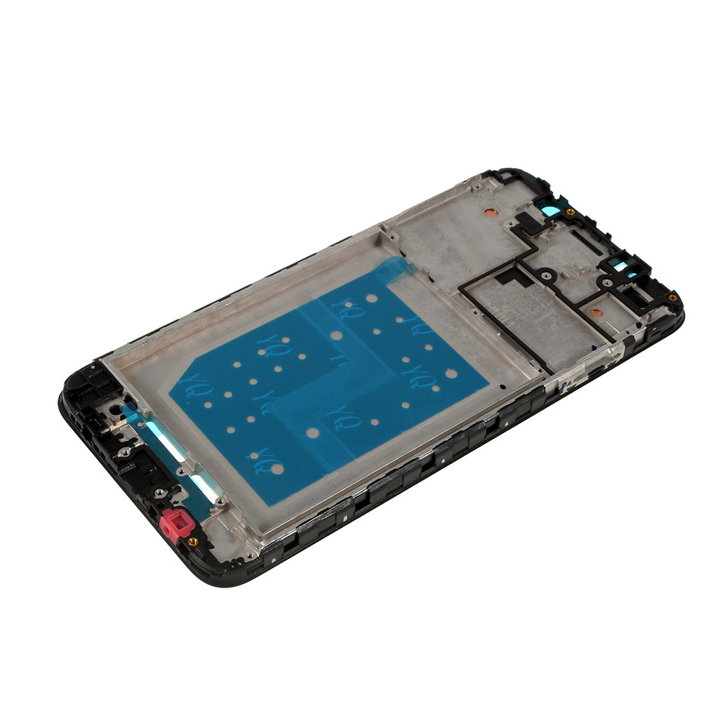OEM Front Housing Frame + Earpiece Mesh Repair Part for Huawei Y5 (2018) - Black