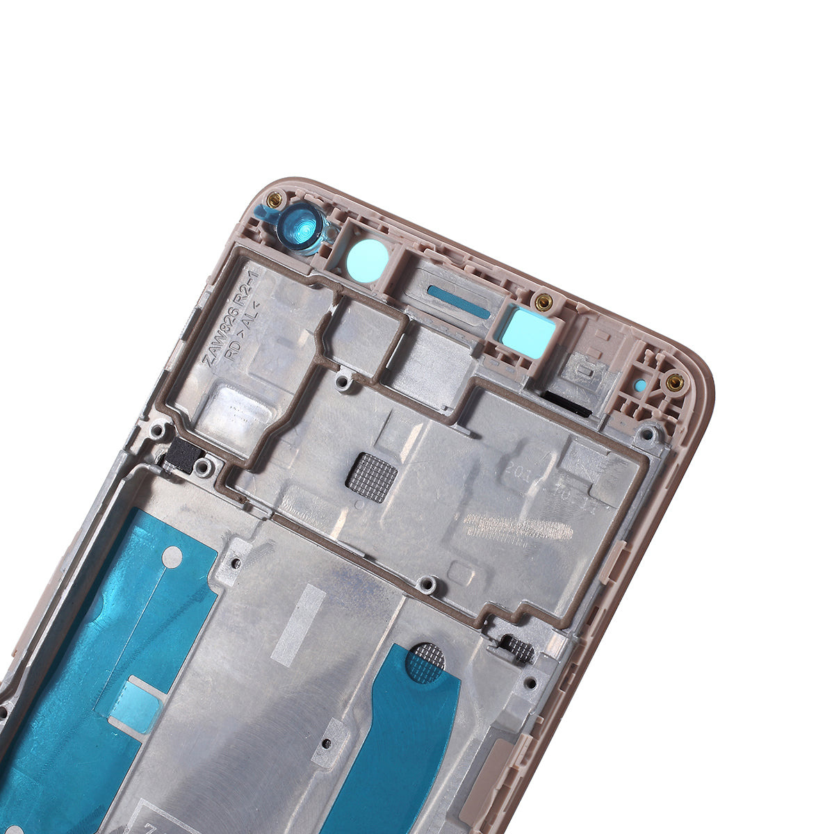 OEM Middle Plate Frame with Microphone Net for Huawei Y6 (2017) - Gold