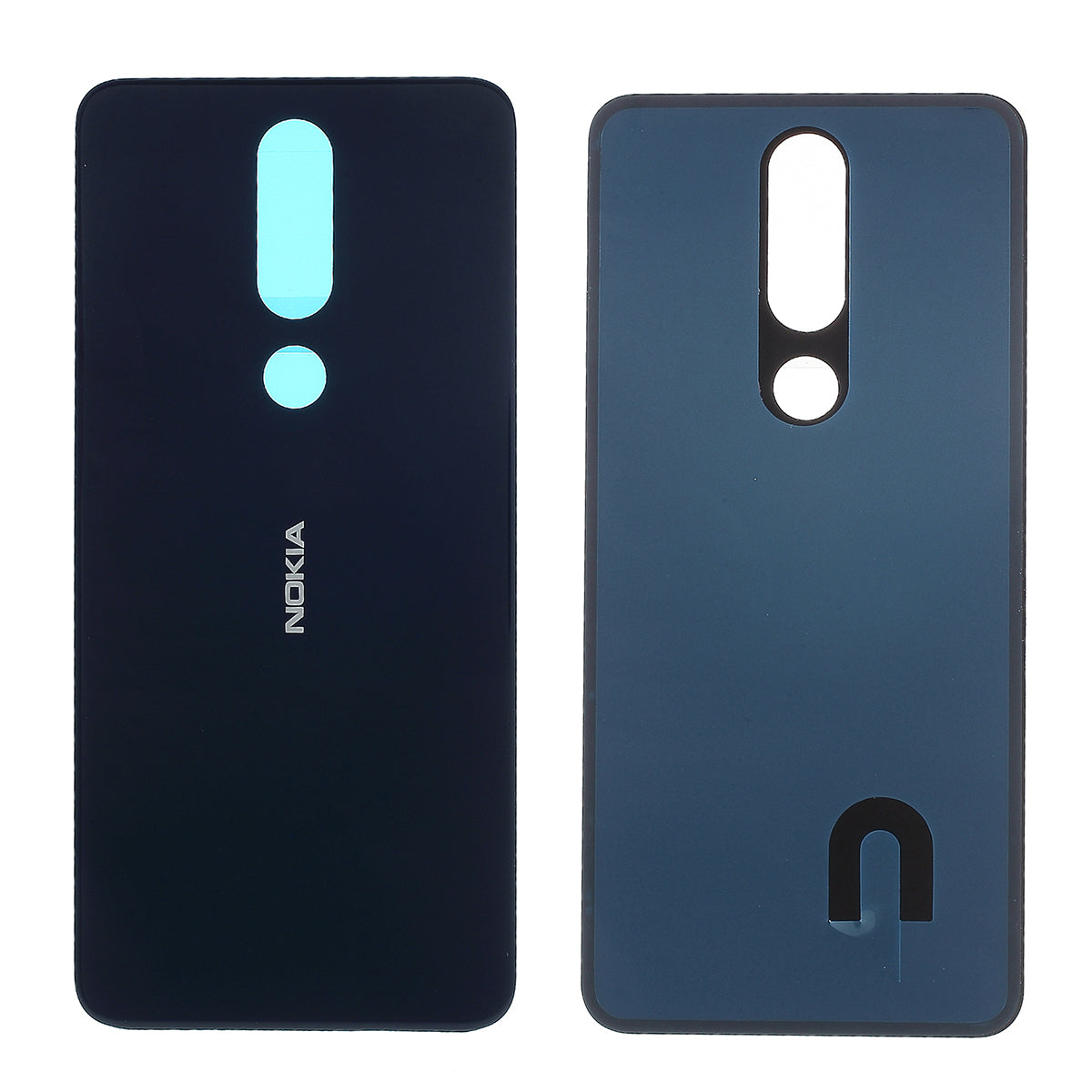 Battery Housing Door Cover Replacement for Nokia 5.1 Plus / X5 (China) - Blue