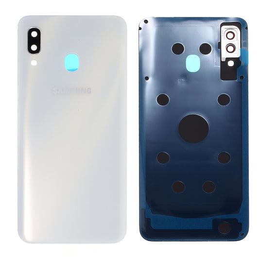 For Samsung Galaxy A30 SM-A305 Battery Housing Cover Repair Part - White