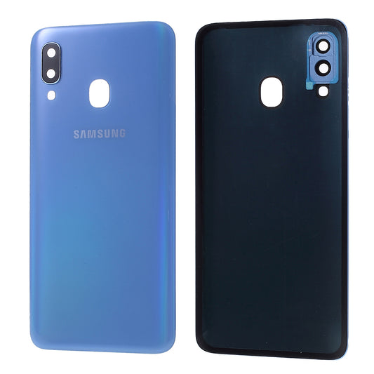 For Samsung Galaxy A40 SM-A405 Battery Housing Cover Repair Part - Baby Blue