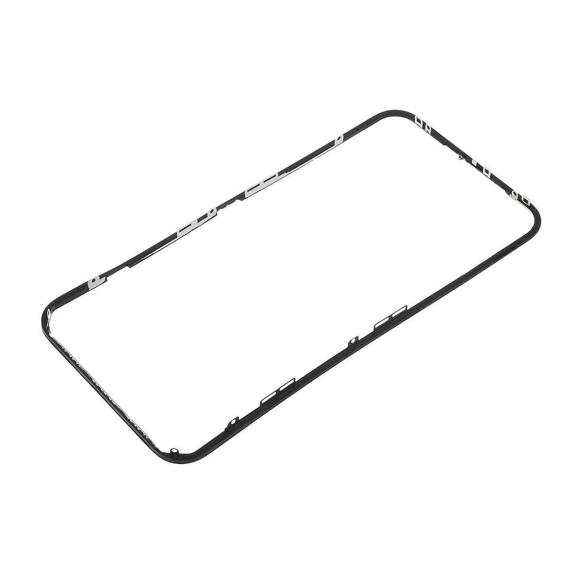 LCD Front Supporting Frame Bezel Part (without Logo) for Apple iPhone 11 6.1 inch - Black