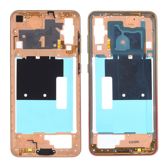 OEM Middle Plate Frame Part (Plastic) for Samsung Galaxy A60 SM-A606F - Orange