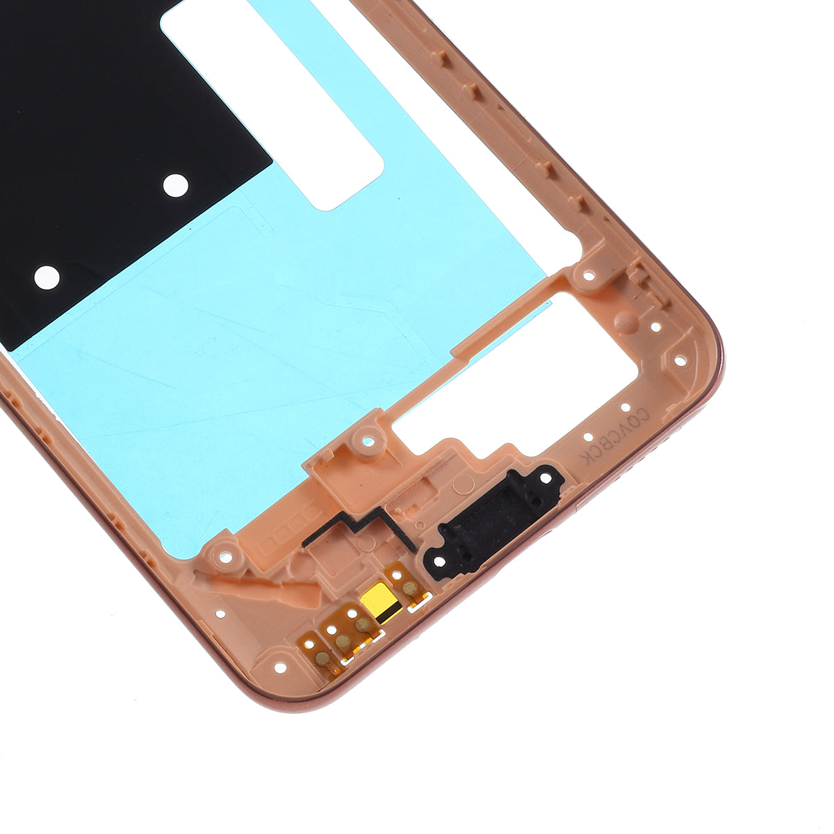 OEM Middle Plate Frame Part (Plastic) for Samsung Galaxy A60 SM-A606F - Orange