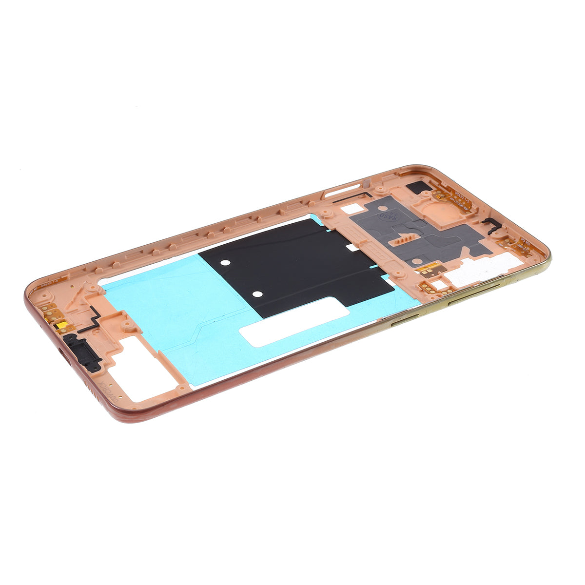 OEM Middle Plate Frame Part (Plastic) for Samsung Galaxy A60 SM-A606F - Orange