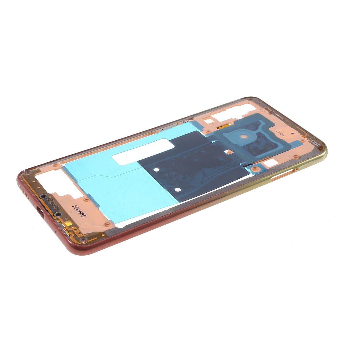 OEM Middle Plate Frame Part (Plastic) for Samsung Galaxy A60 SM-A606F - Orange