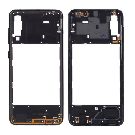 OEM Middle Plate Frame Repair Part (Plastic) for Samsung Galaxy A30s SM-A307F - Black
