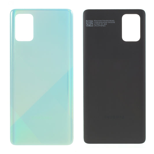 OEM for Samsung Galaxy A71 A715 Back Battery Housing without Adhesive Sticker - Blue