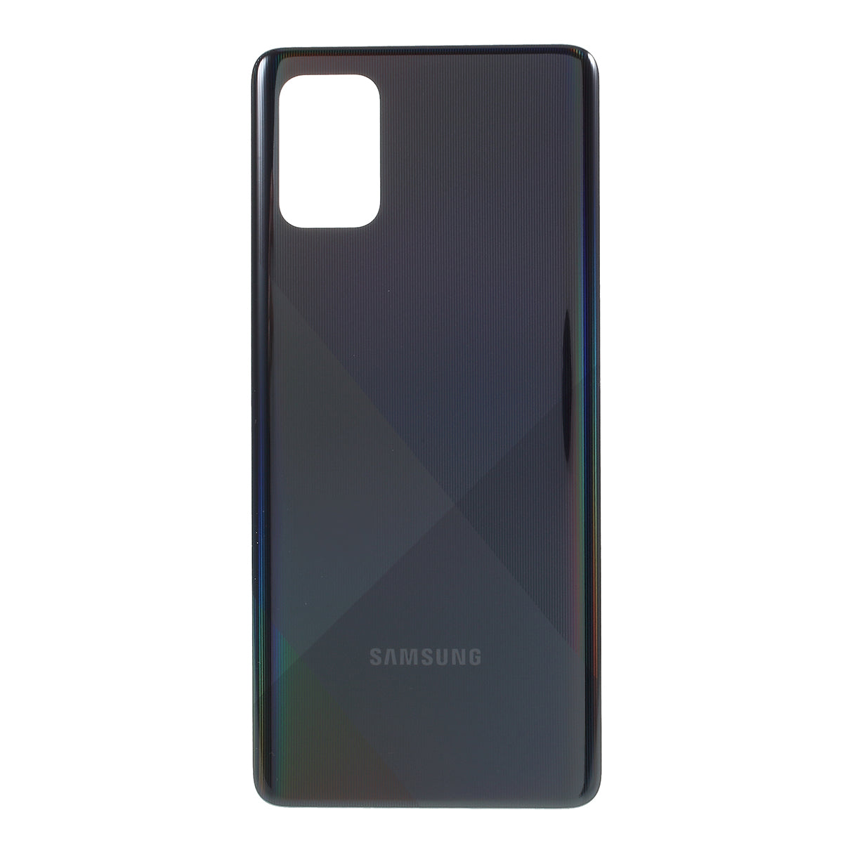 OEM for Samsung Galaxy A71 A715 Back Battery Housing without Adhesive Sticker - Black