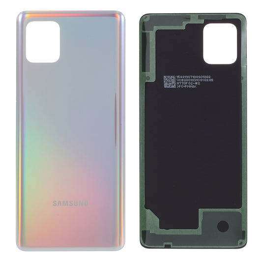 OEM Battery Housing with Adhesive Sticker for Samsung Galaxy A91 A915 - White