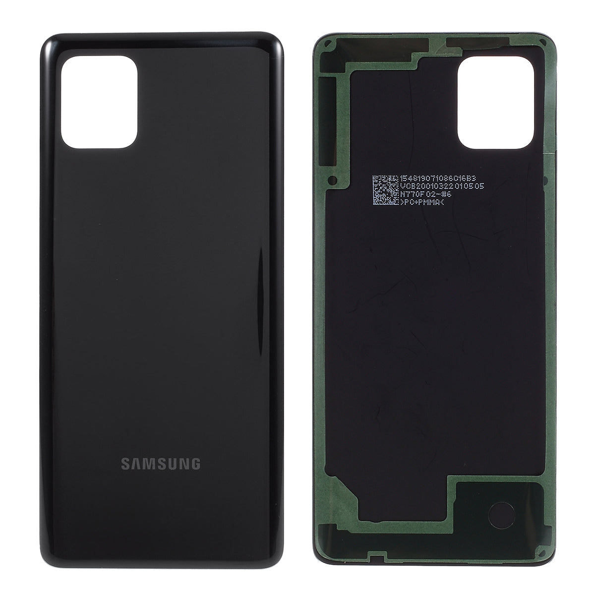 OEM Battery Housing with Adhesive Sticker for Samsung Galaxy A91 A915 - Black