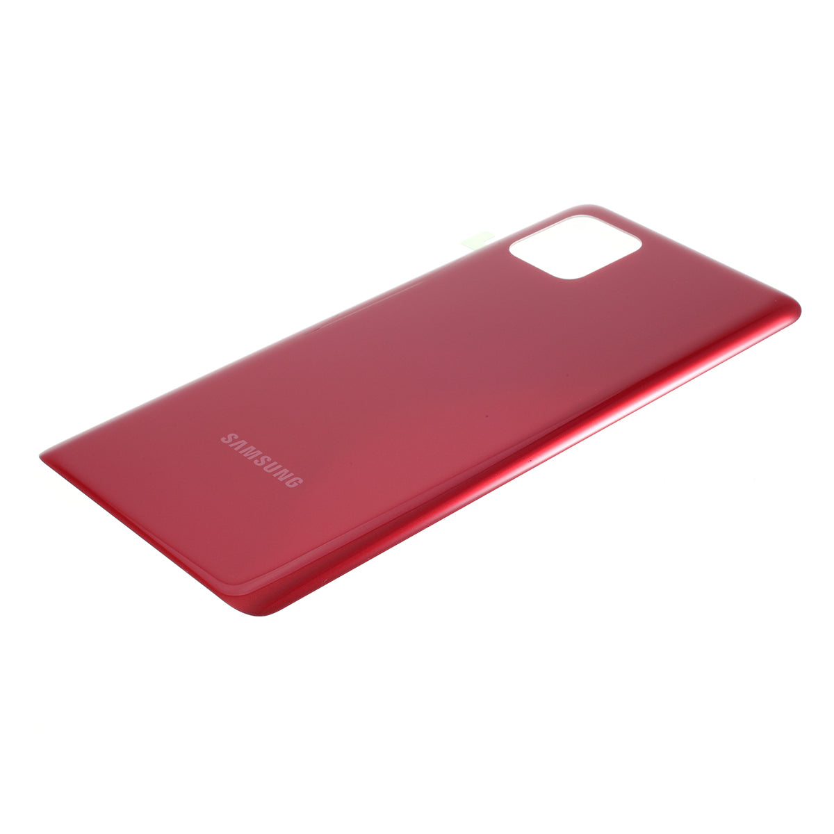OEM Battery Housing with Adhesive Sticker for Samsung Galaxy A91 A915 - Red