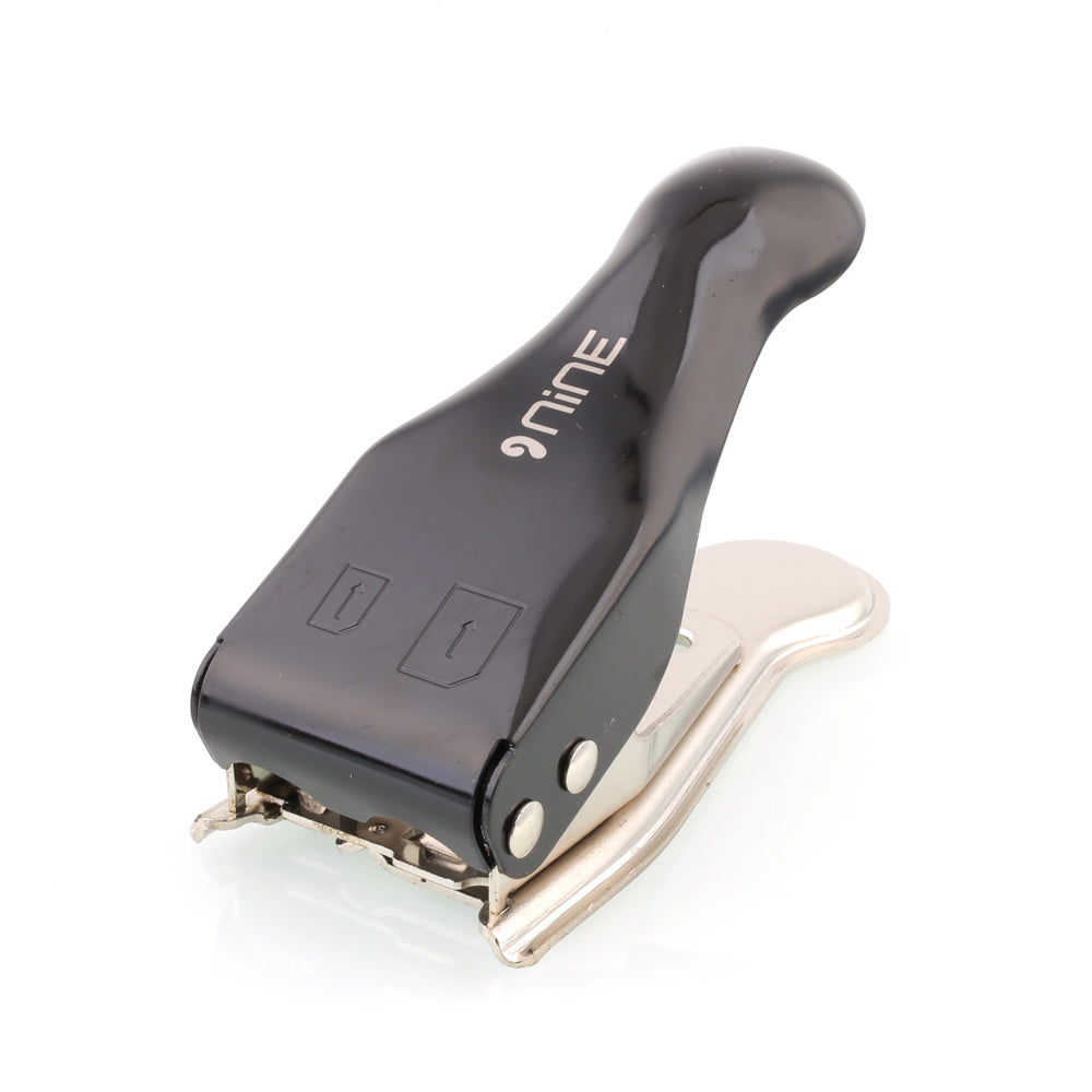D9ELEMENT 2 in 1 Micro/Nano SIM Card Cutter for iPhone Samsung - Black