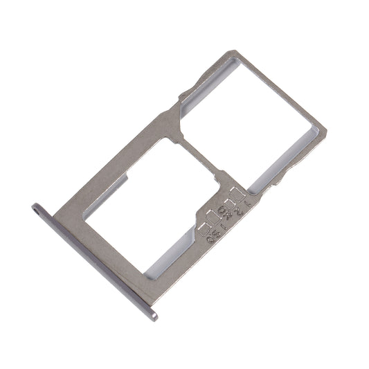 OEM SIM MicroSD Card Tray Holder for Asus Zenfone 3 Max ZC553KL - Silver