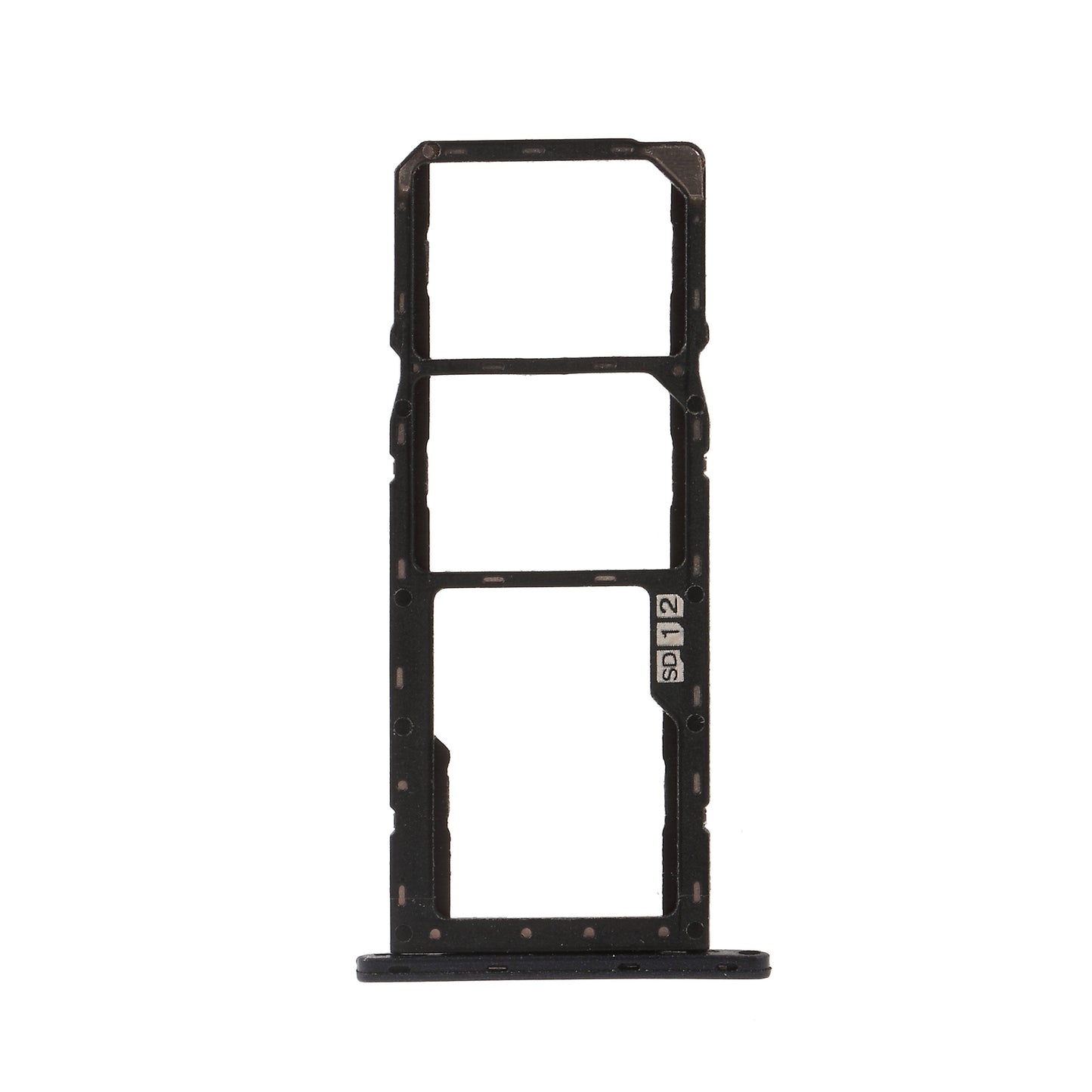 OEM SIM MicroSD Card Tray Holder for Asus Zenfone Max Pro (M1) ZB601KL - Black