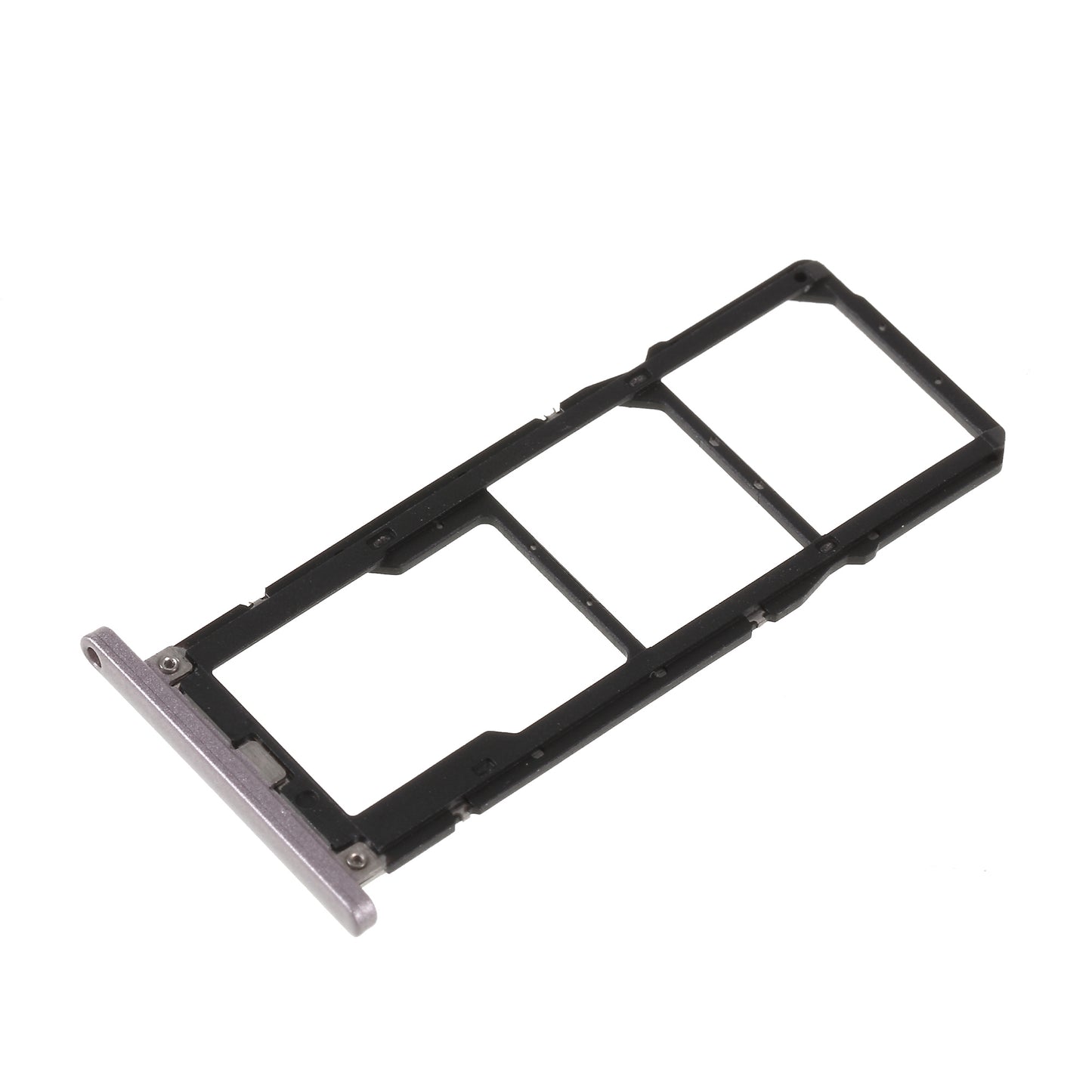 OEM SIM MicroSD Card Tray Holder Spare Part for Asus Zenfone Max Pro (M1) ZB601KL - Silver