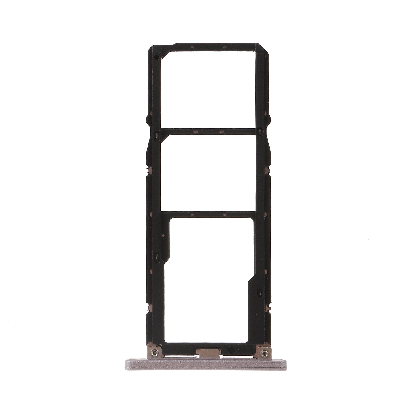 OEM SIM MicroSD Card Tray Holder Spare Part for Asus Zenfone Max Pro (M1) ZB601KL - Silver