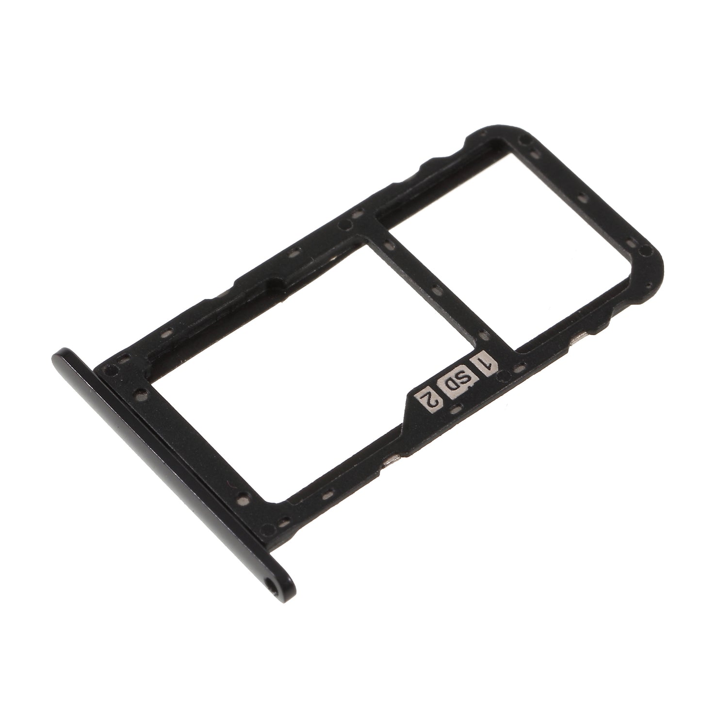 OEM Dual SIM Card Tray Slot Holder Part for Asus Zenfone 5 ZE620KL - Black