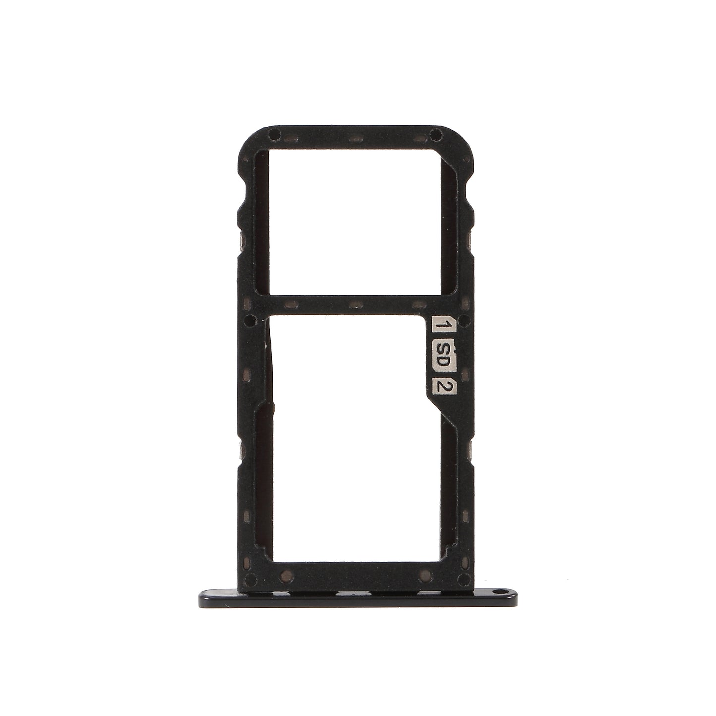 OEM Dual SIM Card Tray Slot Holder Part for Asus Zenfone 5 ZE620KL - Black