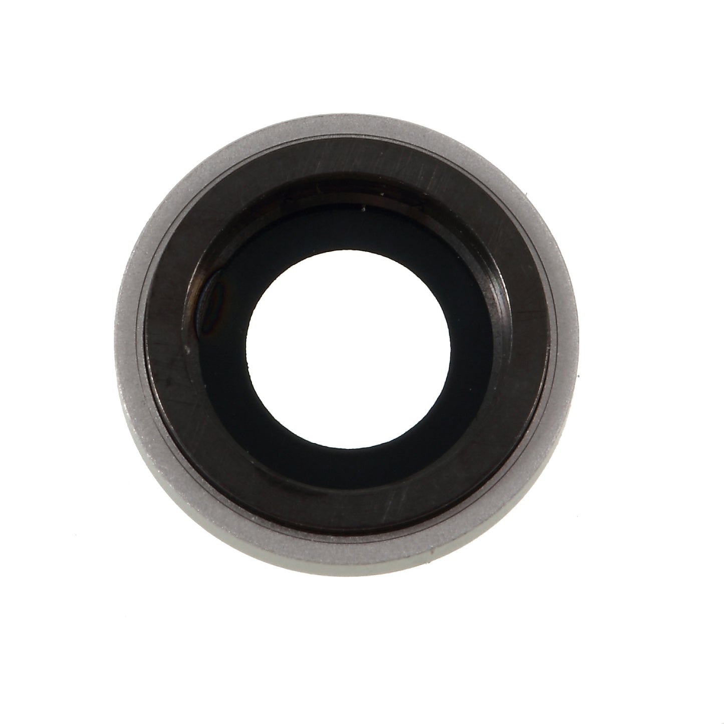 Rear Camera Lens Ring Cover with Glass Lens for iPhone XR 6.1 inch - Silver