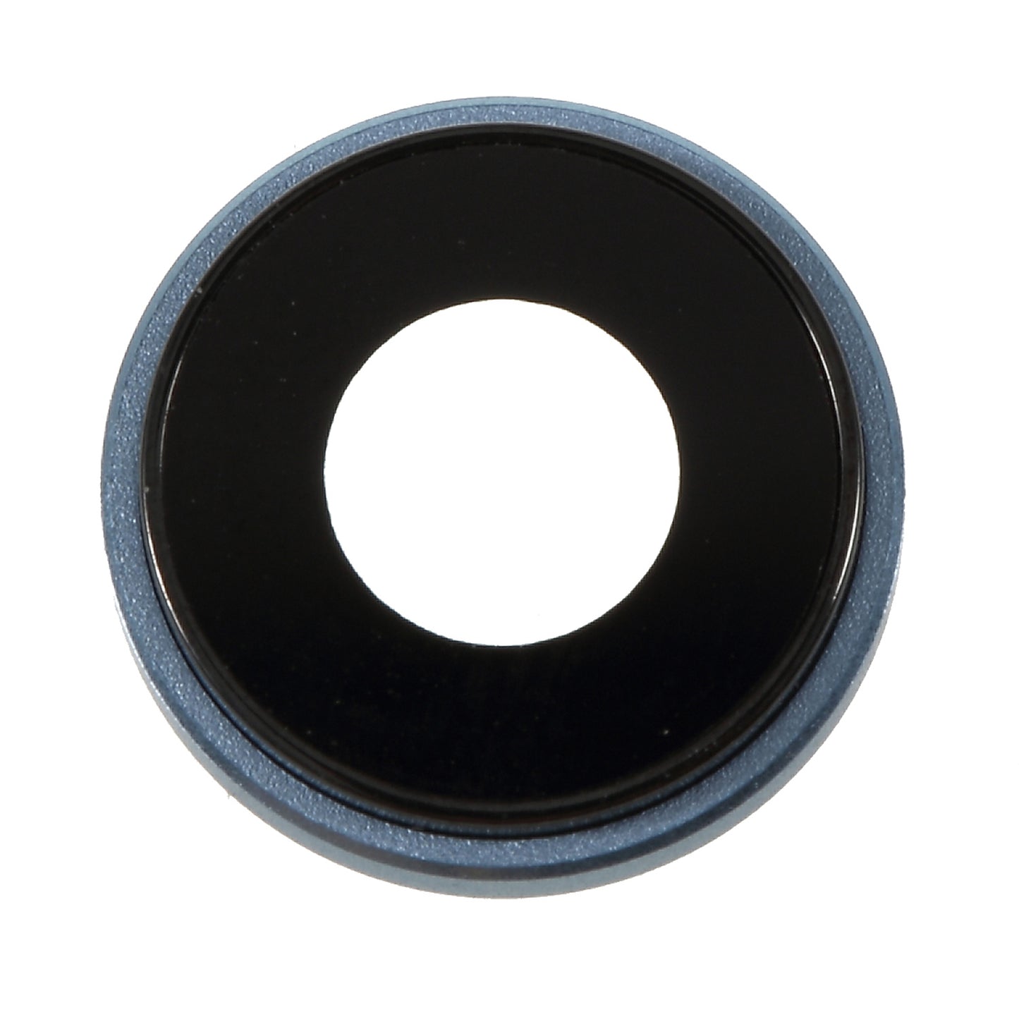 Rear Camera Lens Ring Cover with Glass Lens for iPhone XR 6.1 inch - Blue