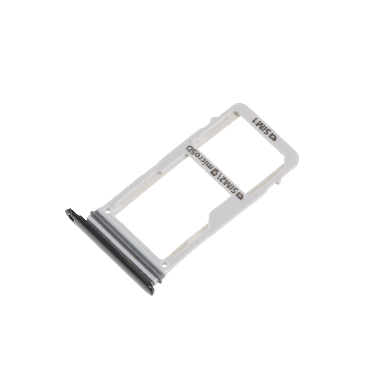 OEM Dual SIM Card Tray Slot Part for Samsung Galaxy A3 (2017) A320 - Black