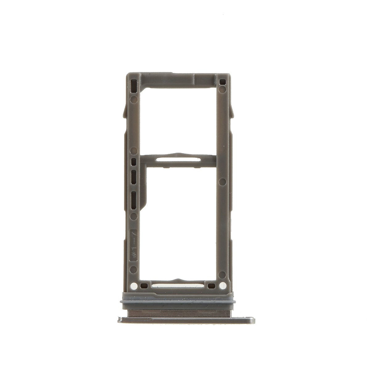 OEM SIM MicroSD Card Tray Holder for Samsung Galaxy S10 G973 / S10 Plus G975 - Silver