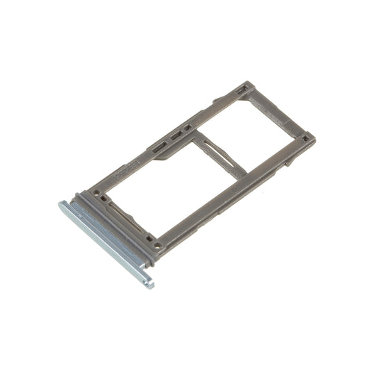 OEM SIM MicroSD Card Tray Holder for Samsung Galaxy S10 G973 / S10 Plus G975 - Blue
