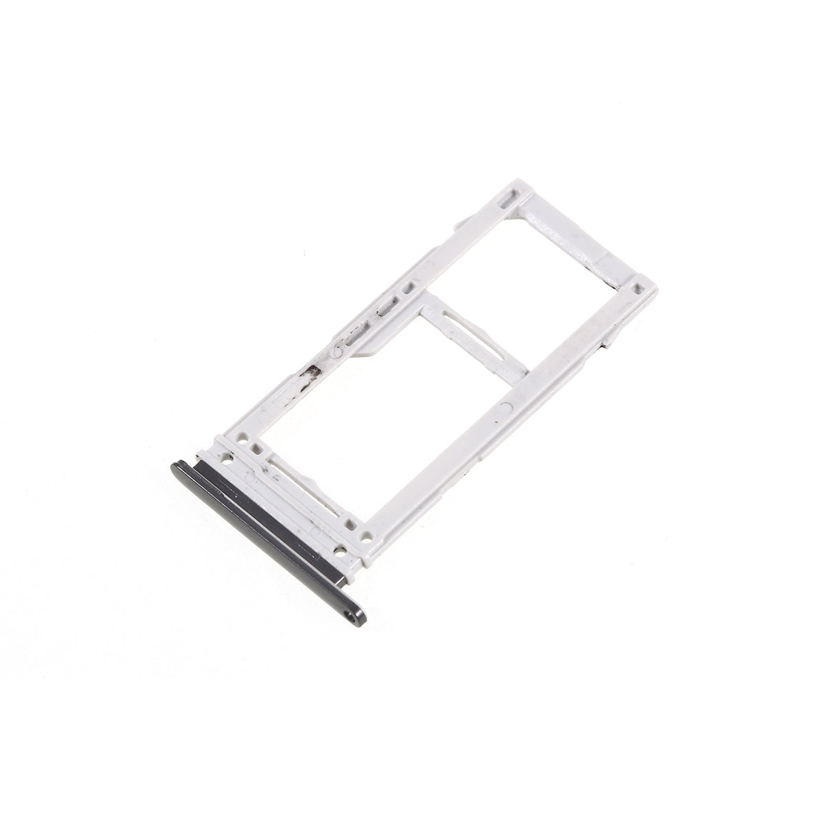 OEM Dual SIM Card Tray Slot Part for Samsung Galaxy S10 G973 / S10 Plus G975 - Black