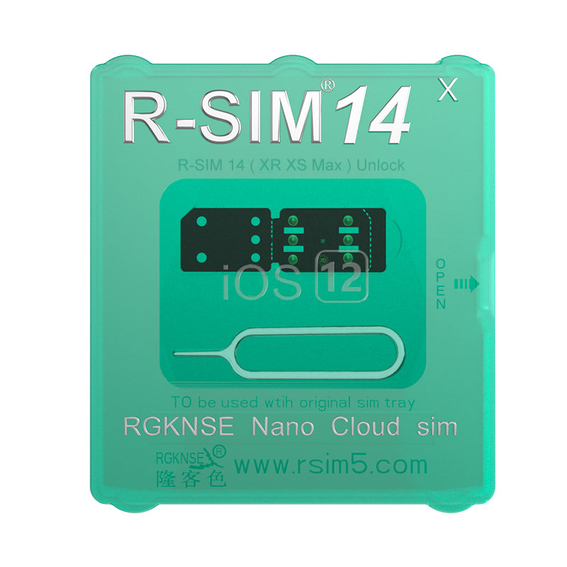 R-SIM14 Nano Unlock Card for iPhone XS Max/XR/XS/X/6/7/8/6 Plus/7 Plus/8 Plus IOS 12