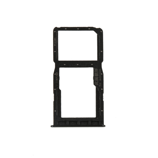 OEM Dual SIM Micro SD Card Tray Holder Replacement for Huawei P30 Lite / nova 4e / Huawei P30 Lite New Edition - Black