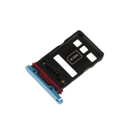OEM SIM Micro SD Card Tray Holder Replacement for Huawei P30 Pro - Cyan
