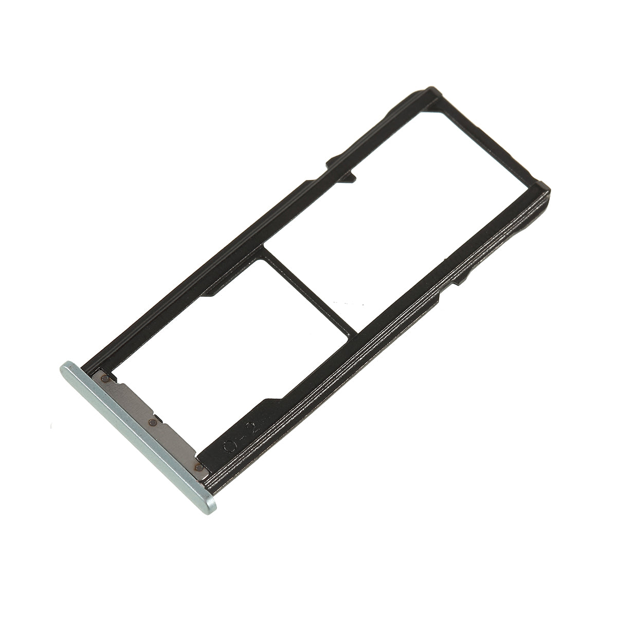 OEM Dual SIM Card Tray Holder Replace Part for Asus Zenfone 4 Selfie ZD553KL / 4 Selfie ZB553KL - Green
