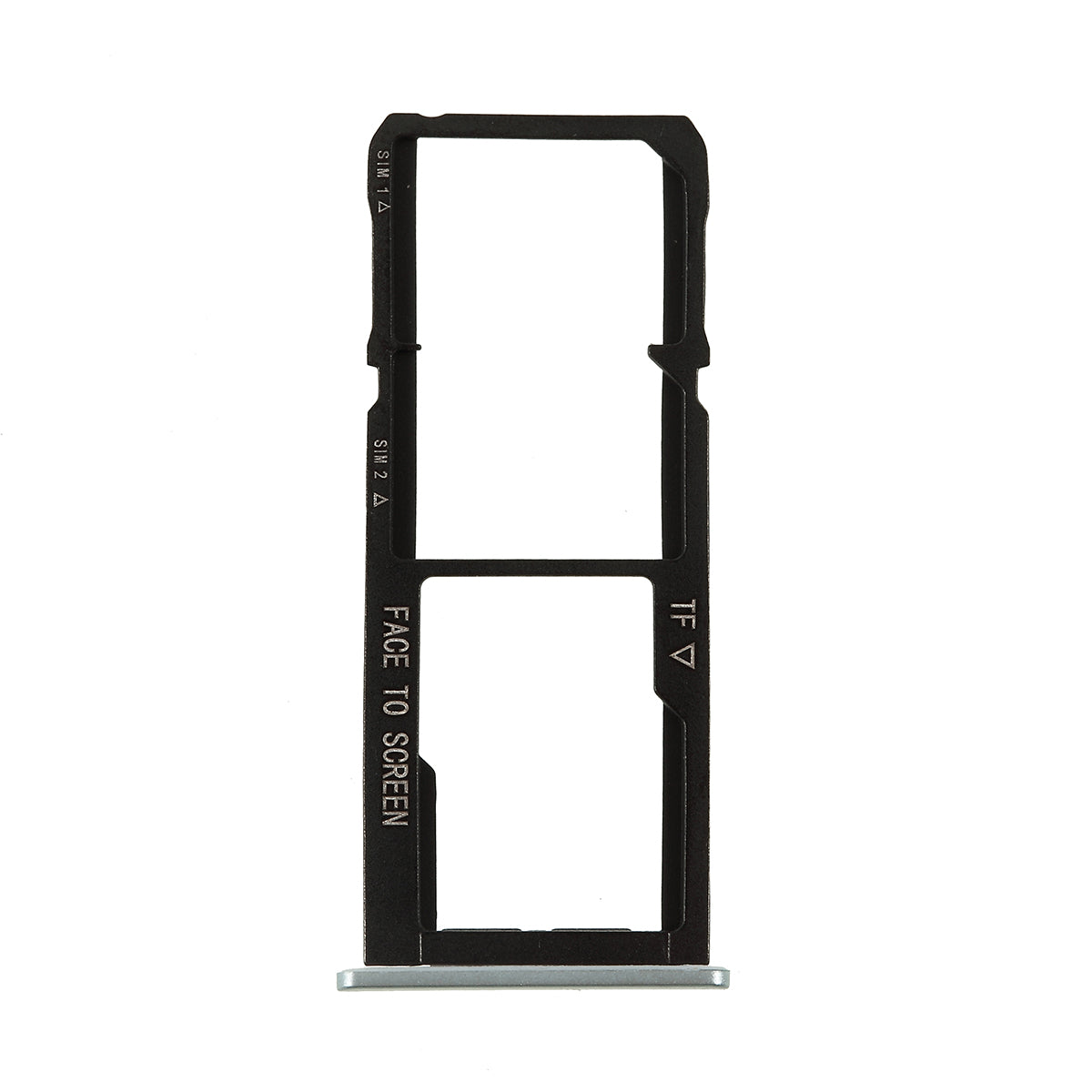 OEM Dual SIM Card Tray Holder Replace Part for Asus Zenfone 4 Selfie ZD553KL / 4 Selfie ZB553KL - Green