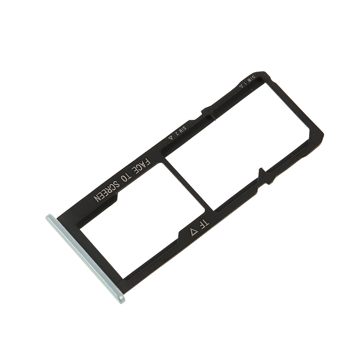 OEM Dual SIM Card Tray Holder Replace Part for Asus Zenfone 4 Selfie ZD553KL / 4 Selfie ZB553KL - Green