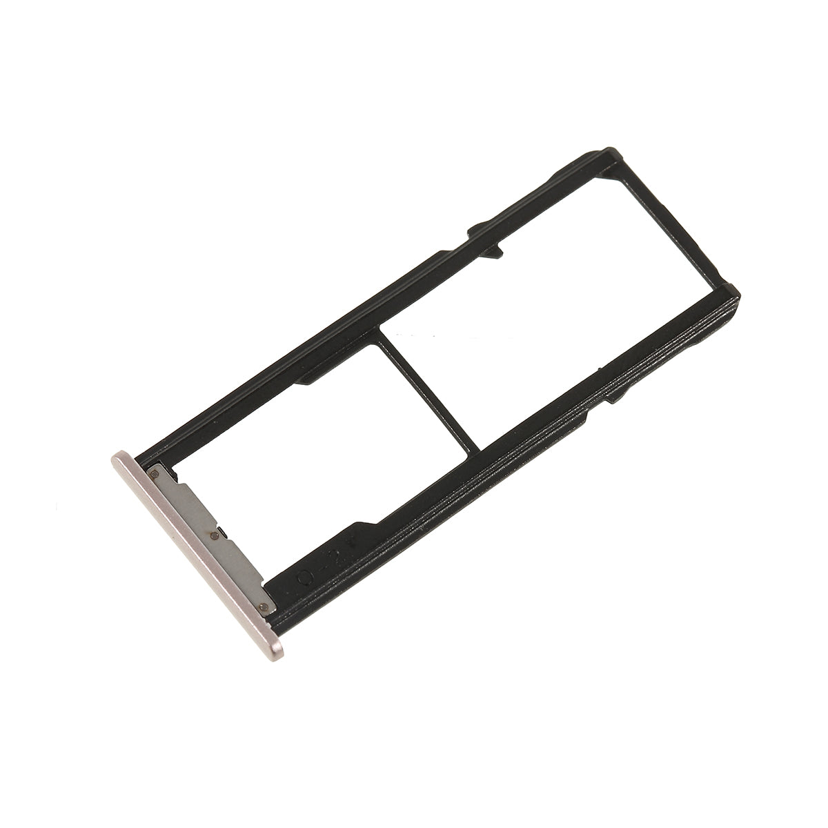 OEM Dual SIM Card Tray Holder Replace Part for Asus Zenfone 4 Selfie ZD553KL / 4 Selfie ZB553KL - Pink