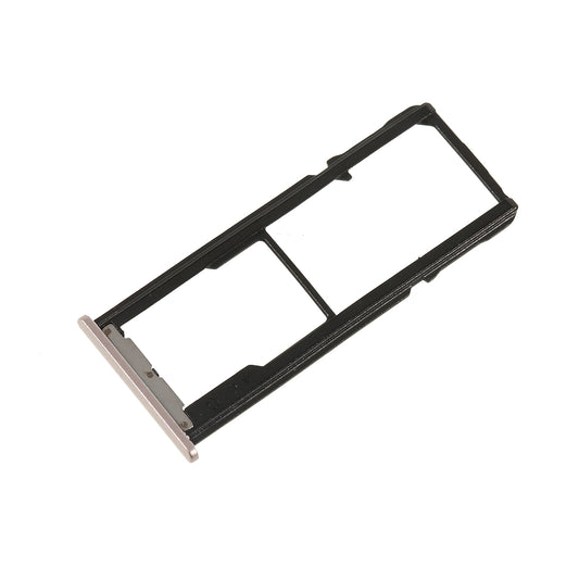 OEM Dual SIM Card Tray Holder Replace Part for Asus Zenfone 4 Selfie ZD553KL / 4 Selfie ZB553KL - Pink