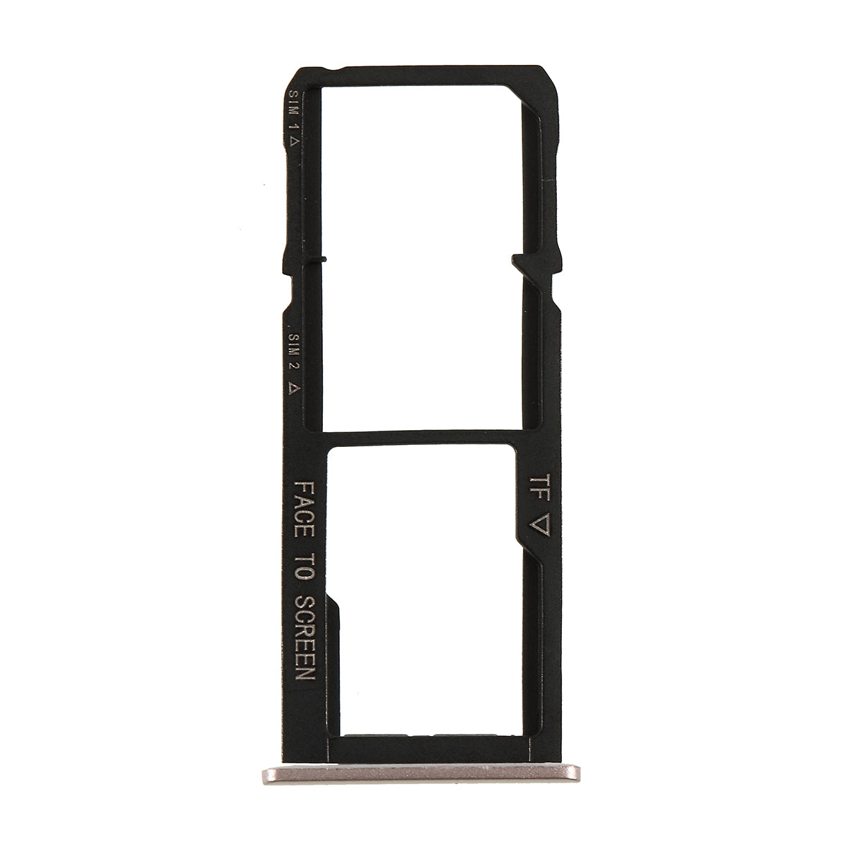 OEM Dual SIM Card Tray Holder Replace Part for Asus Zenfone 4 Selfie ZD553KL / 4 Selfie ZB553KL - Pink